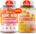 Vitamin ADK with B12 Gummies + Turmeric Curcumin Gummies E967