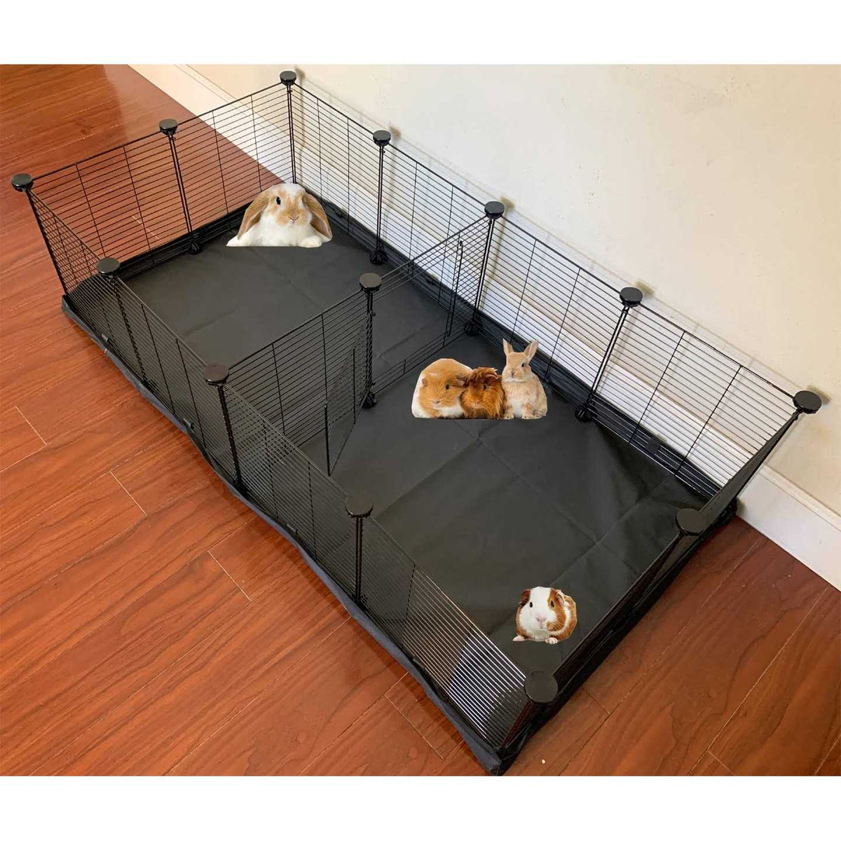 48 Extra Large Guinea Pig Dwarf Rabbit Habitat Cage with Divider Z478