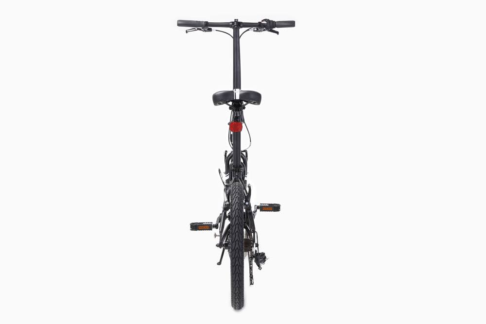 Yellow 7-Speed Aluminum Folding Bike F492