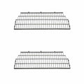 Vertical Storage Shed Metal Wire Shelf Rack 2 Pack Z6512