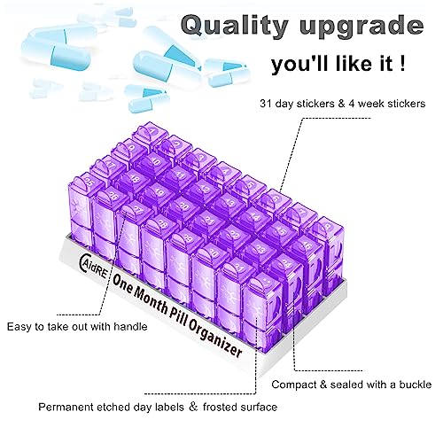 30 Day Pill Organizer 2 Times a Day Z648509
