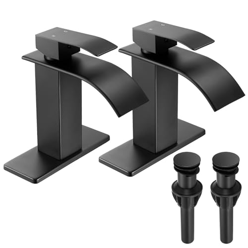 Tall Matte Black Vessel Sink Faucet X69148