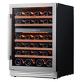 24 Inch 46 Bottle Dual Zone Wine Cooler Refrigerator H377553