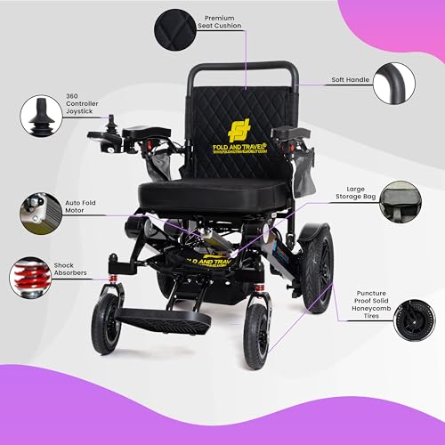 Blue Electric Wheelchair E201206