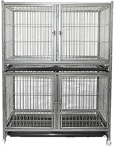 Heavy Duty Metal Dog Crate with Toilet D671