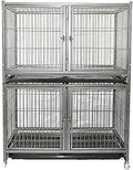 Heavy Duty Metal Dog Crate with Toilet D671