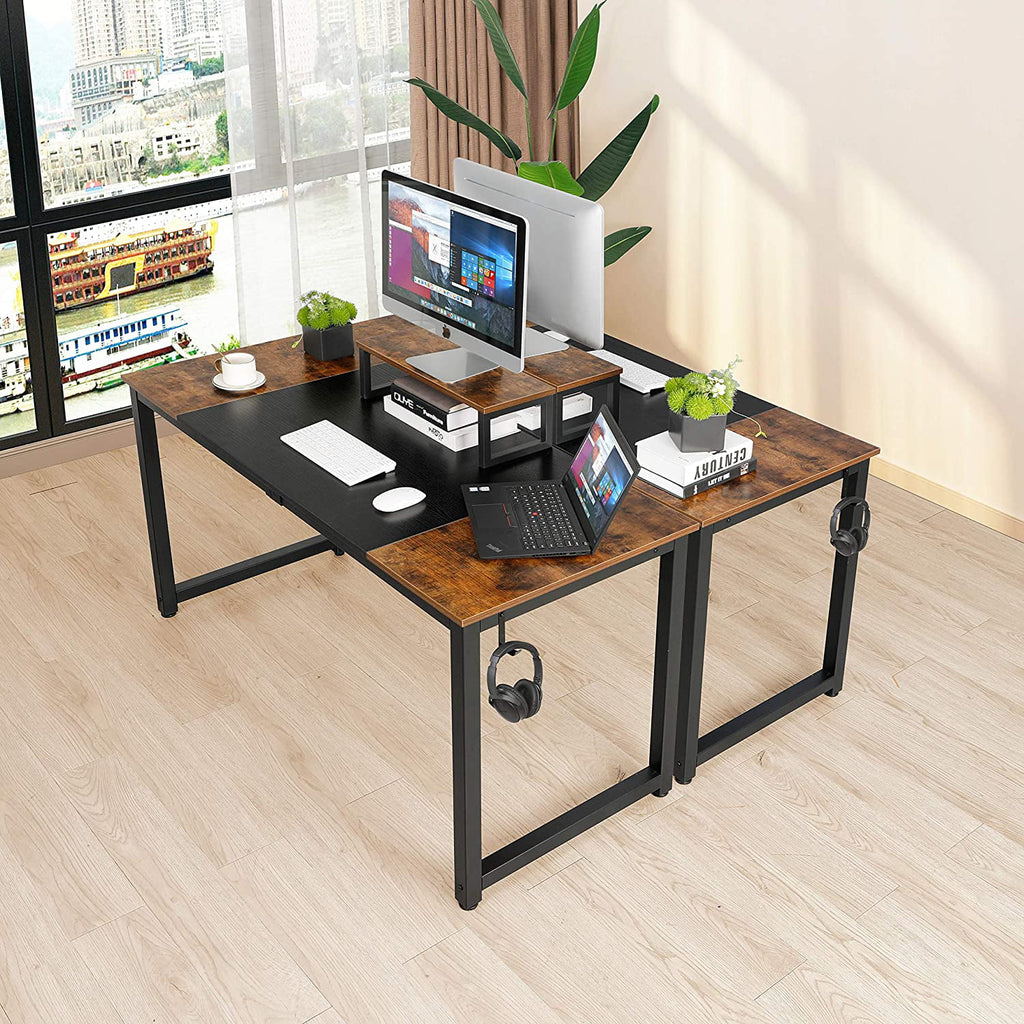 Computer Desk with Monitor Stand U9930