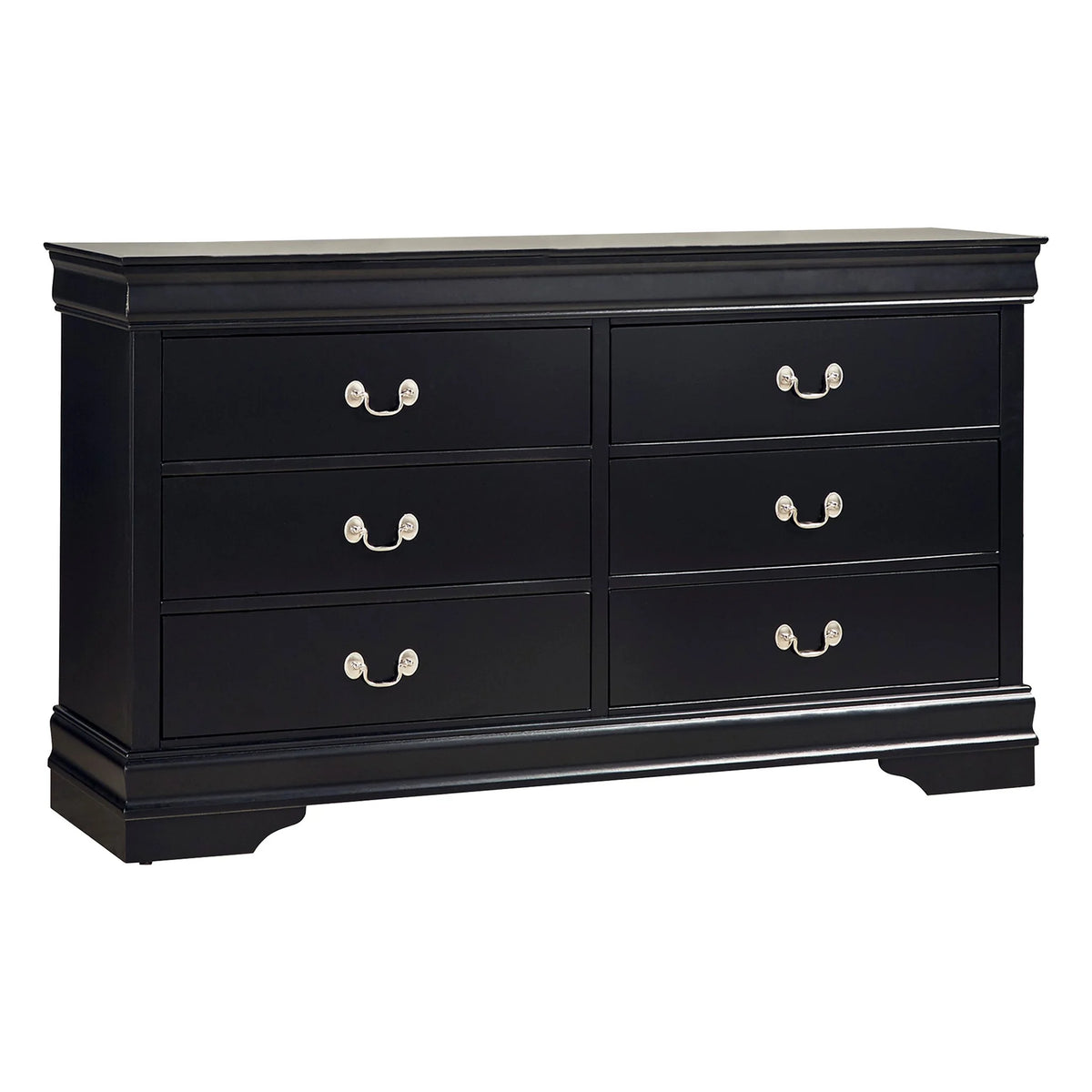 Black 6 Drawer Dresser A404346