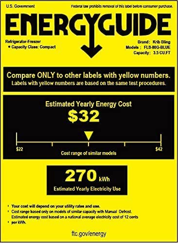 2 Door 7 Level Adjustable Thermostat Top-Freezer Refrigerator O2108