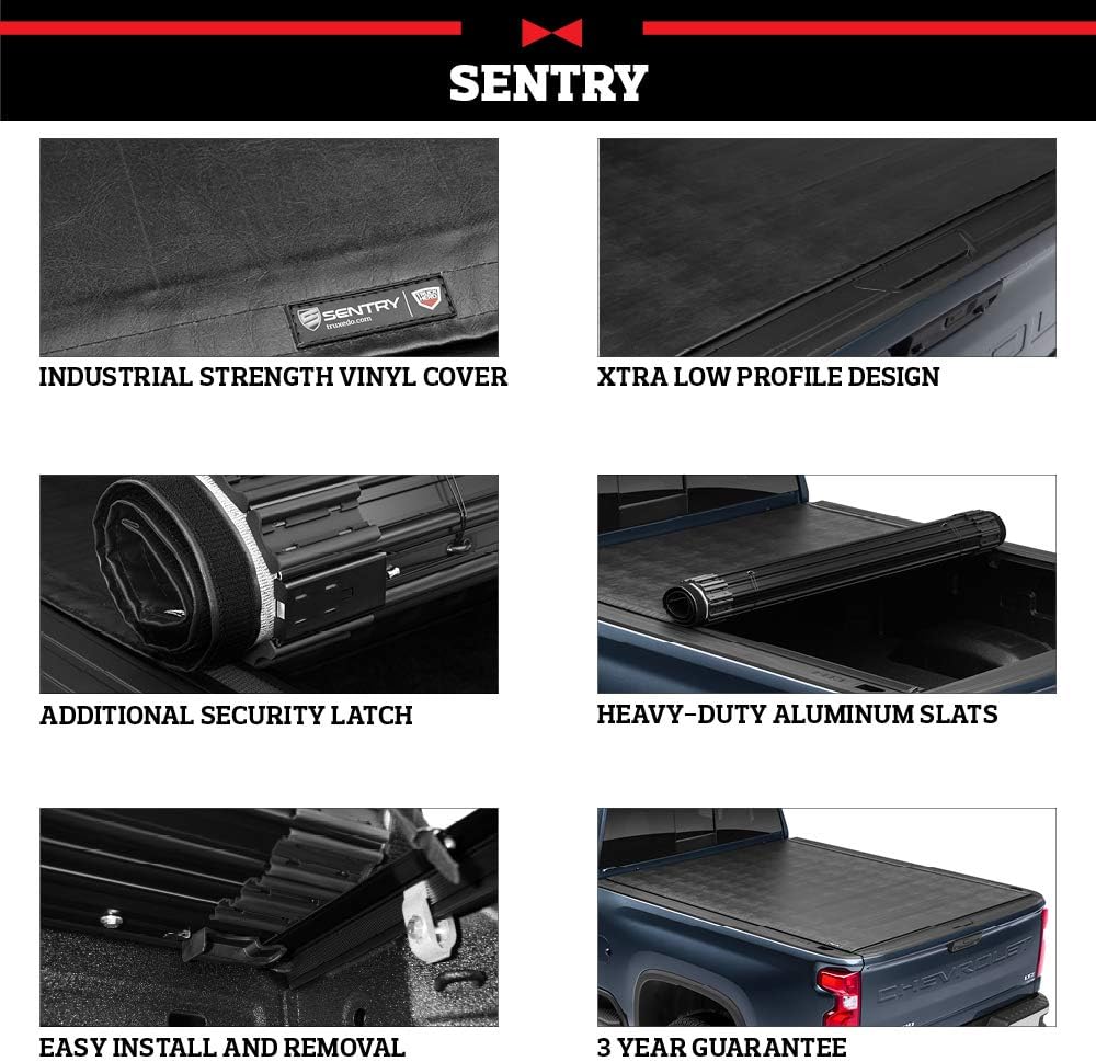 Hard Rolling Truck Bed Tonneau Cover for 2022 Toyota Tundra 6' 7" Bed C831428