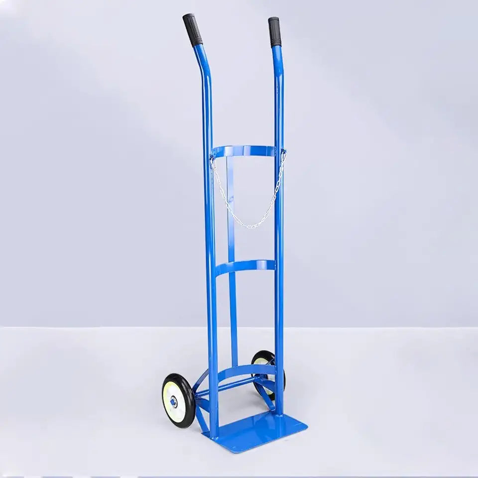 Oxygen Tank Holder Cart with 2 Adjustable Chains W886728