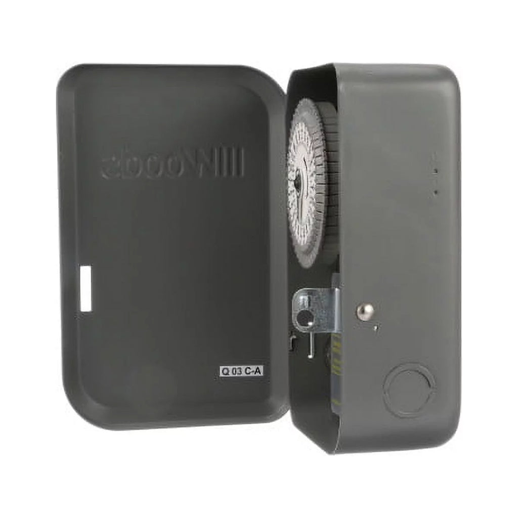 Indoor 24-Hour Mechanical Time Switch Timer with Metal Box I17382