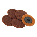 2 in. Coarse Grade Fiber Surface Conditioning Discs, 5 Pack A246