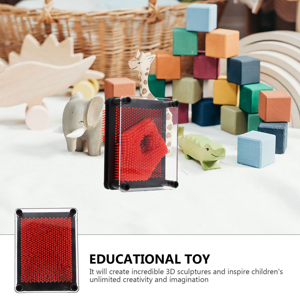 Mini Metal Pin Art Toy Q588645