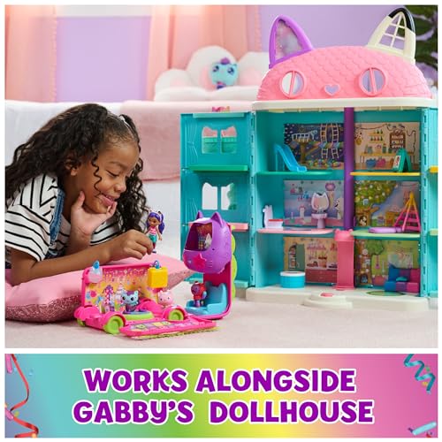 Purr-ific Pool Playset with Gabby and MerCat Figures, Color-Changing Mermaid Tails and Pool Accessories P39791
