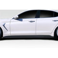 Side Skirts Rocker Panels Car Body Kit 2 Piece H127
