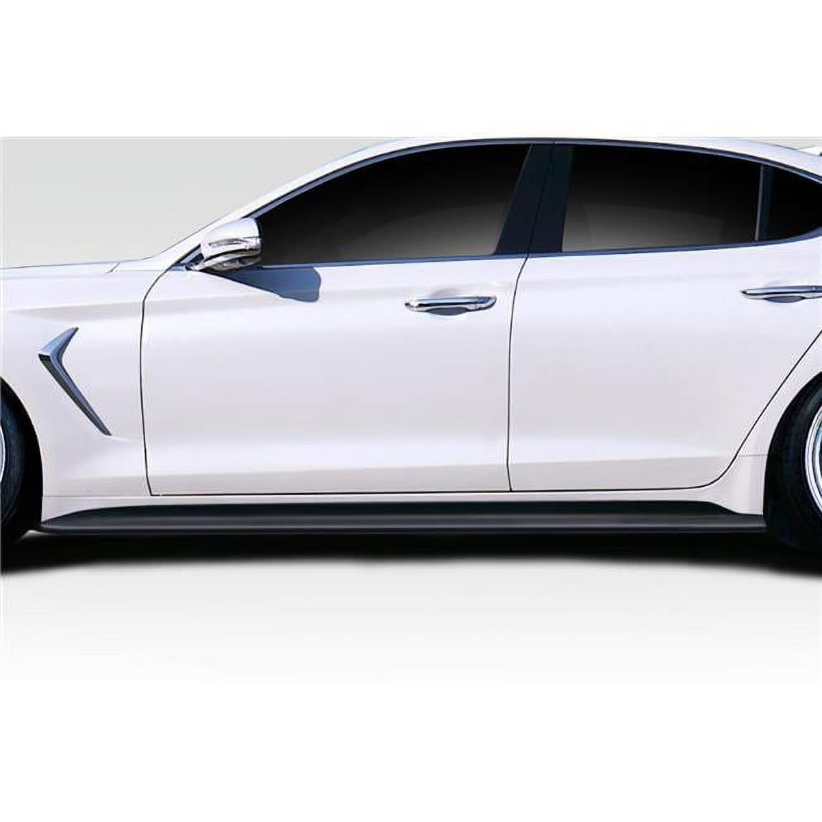 Side Skirts Rocker Panels Car Body Kit 2 Piece H127