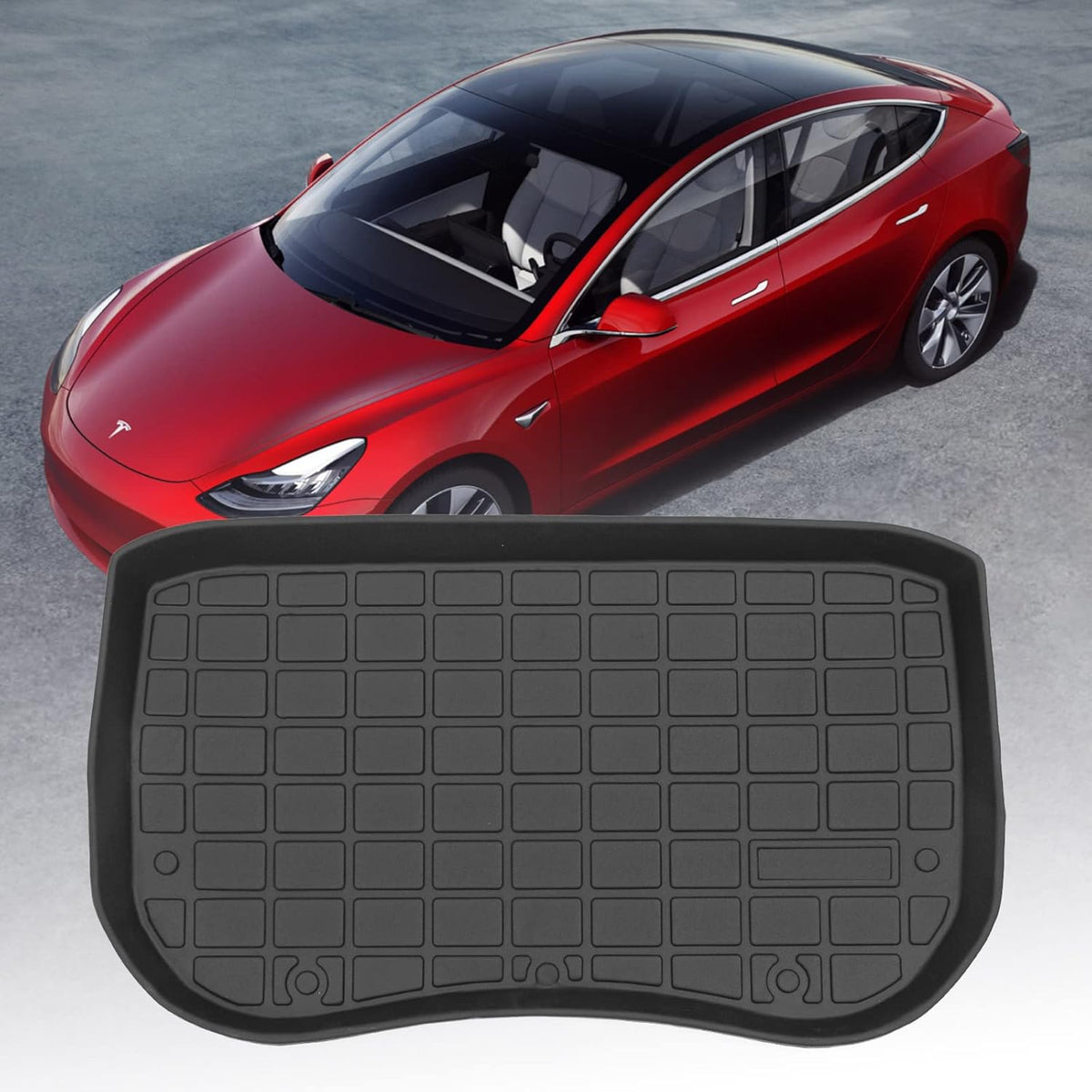 TPE Cargo Liner Trunk Mat for Tesla Model 3 O652