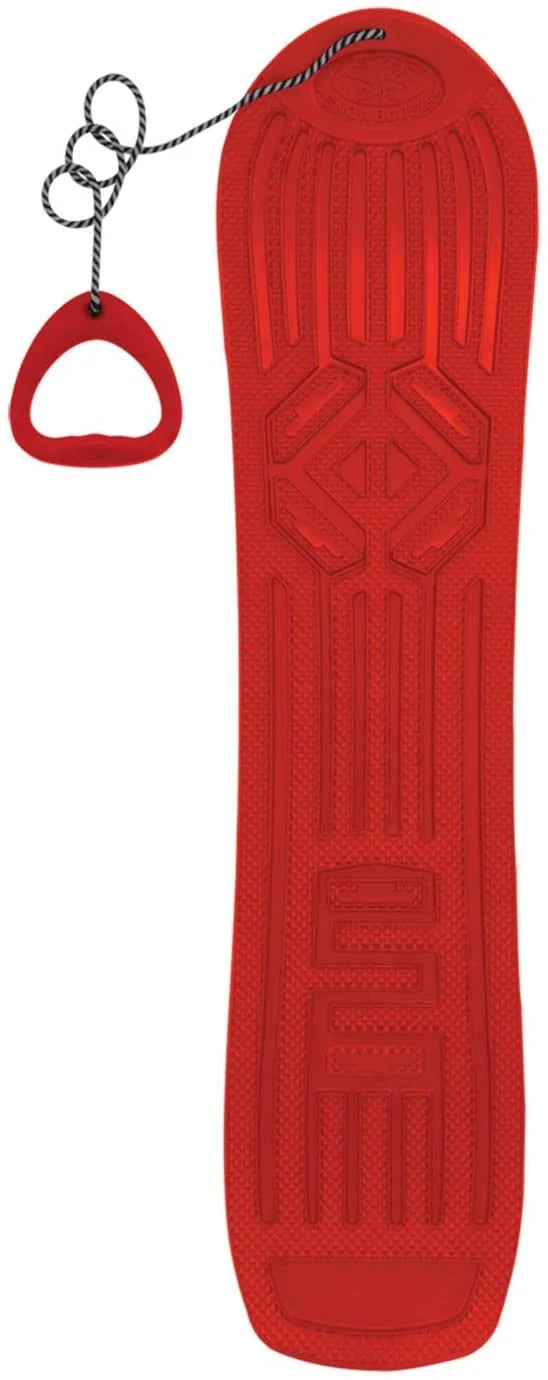 Snowboogie Snowboard 105 Single Rider Snow Board with Tow Leash D501593