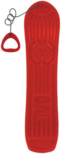 Snowboogie Snowboard 105 Single Rider Snow Board with Tow Leash D501593