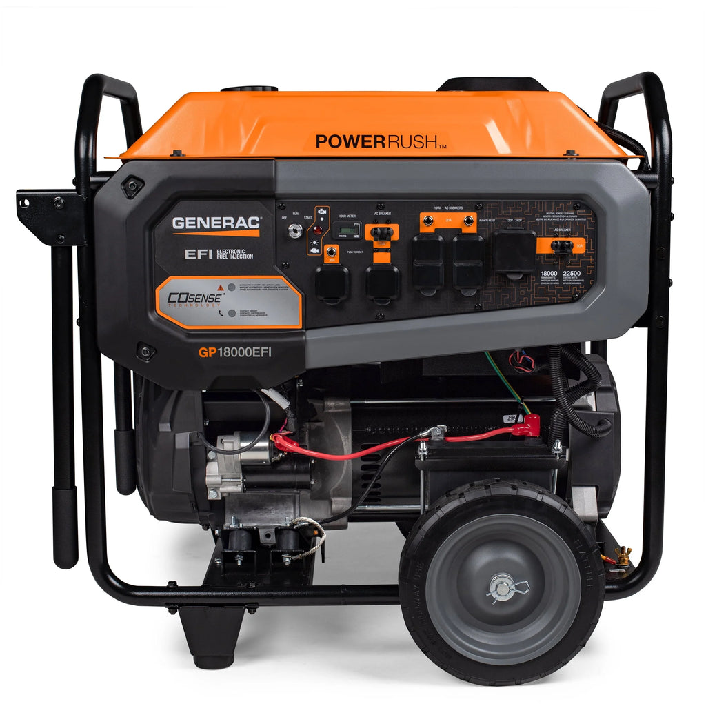 18000 Watt Electric Start Gas Powered Portable Generator B564989