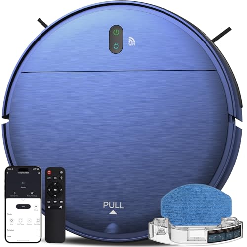 Robot Vacuum and Mop Combo, 2 in 1 Self-Charging I390