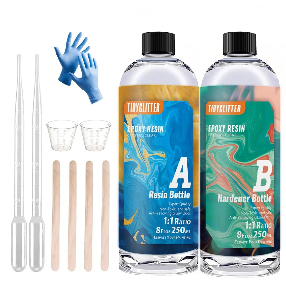 16OZ Clear Epoxy Resin Kit F91824