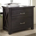 Solid Wood 2-Drawer Lateral Filing Cabinet R40451