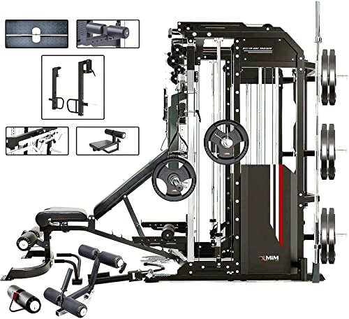 Commercial All in One Gym Machine with 400 lb Weight Stack S70577