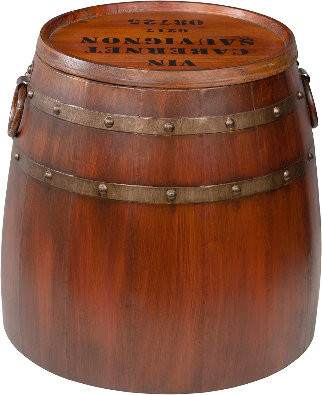 19 Inch Wine Barrel Side Table B5707