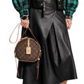 Quilted PU Satchel Bag S26077