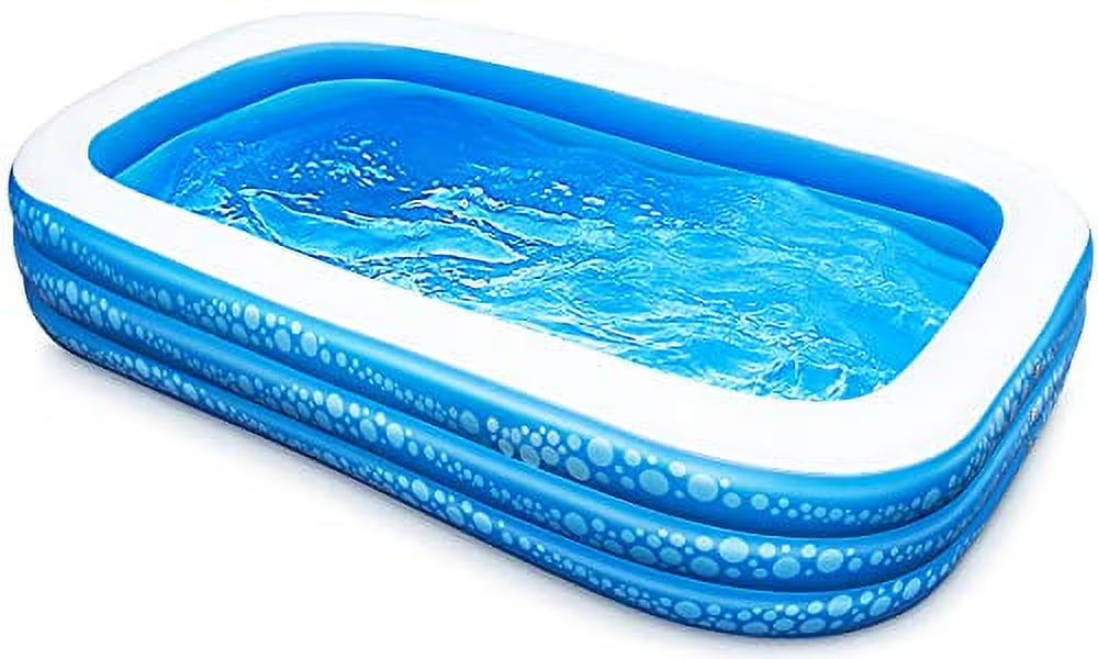 Inflatable Swimming Pool, 118" X 69" X 21" Y164