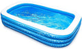 Inflatable Swimming Pool, 118" X 69" X 21" Y164