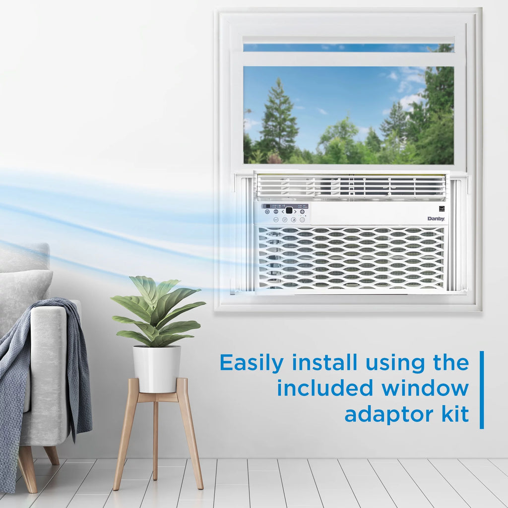 10,000 BTU White Window AC T775397