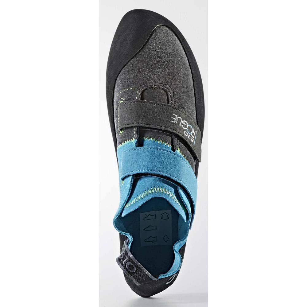 Neon Blue Charcoal Rogue VCS Shoes R8592