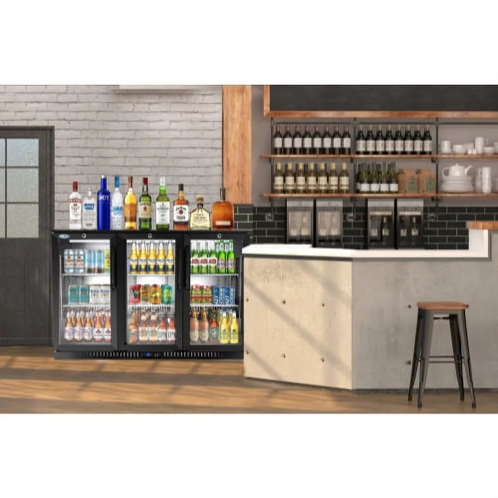 Three-Door Back Bar Refrigerator 11 Cu Ft G2736