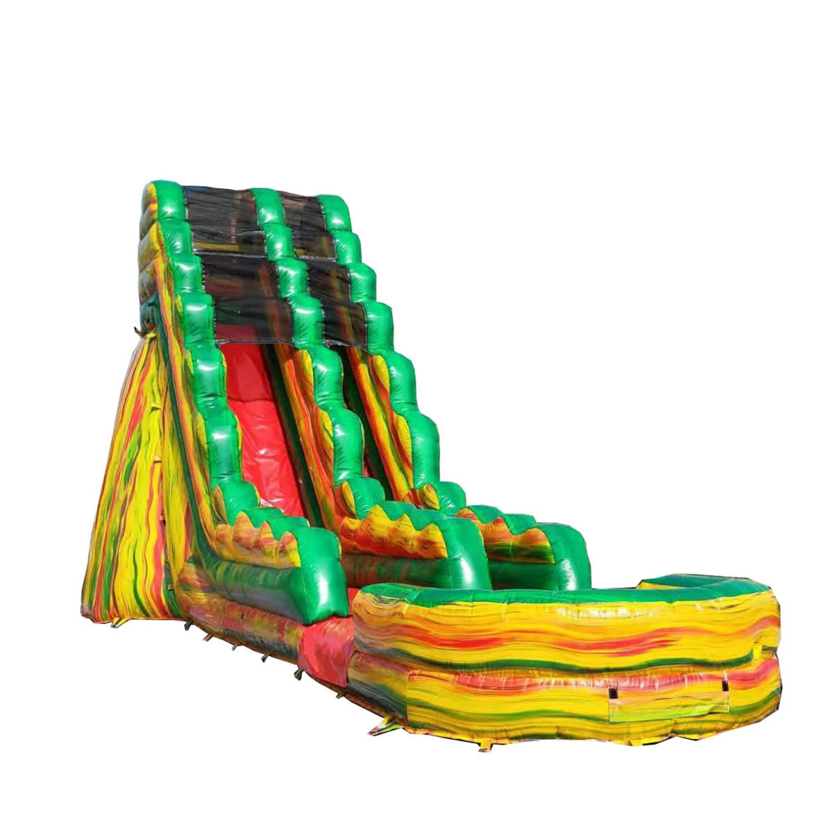 Inflatable Water Slide with Splash Pool V259868