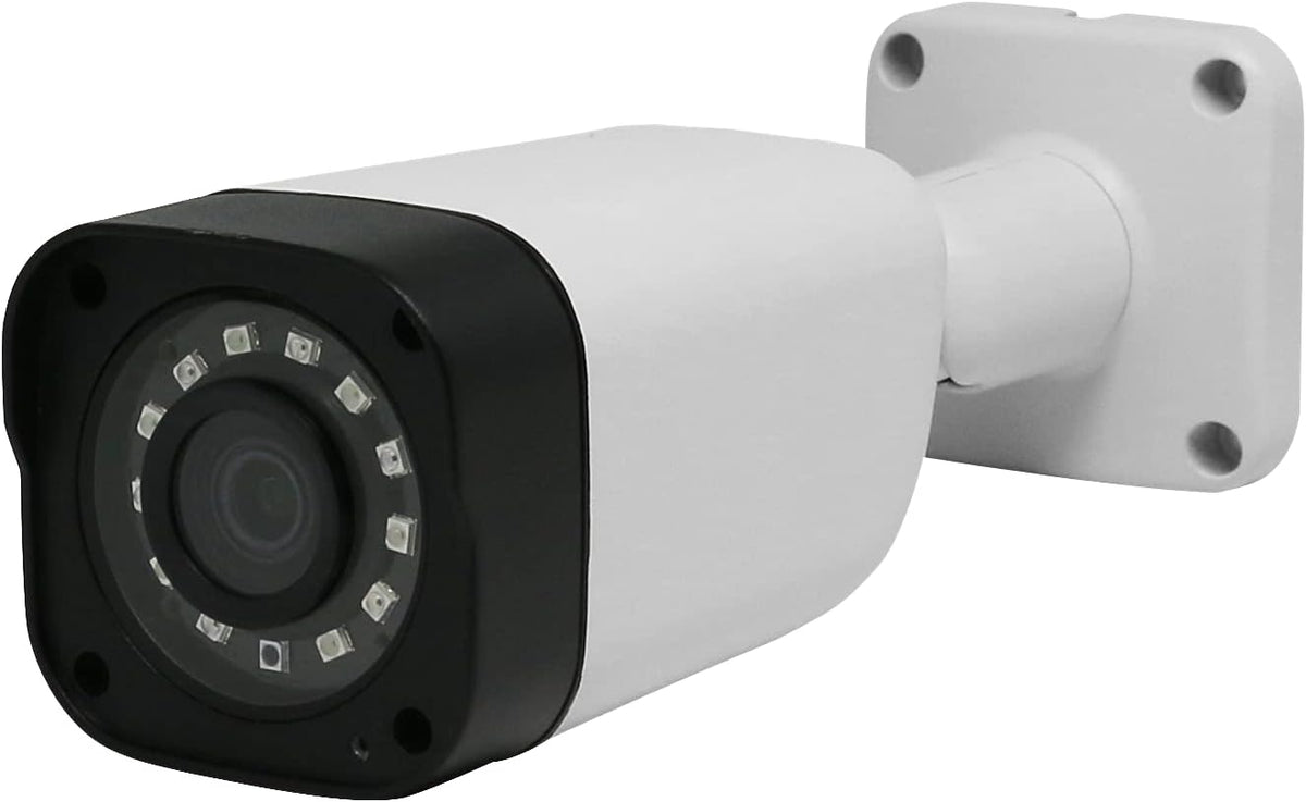 4K 8MP PoE IP Bullet Camera, 3.6mm Fixed Lens, H.265, IP66 Waterproof I45796