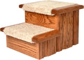 Carpeted 12-Inch Dog Steps H2705