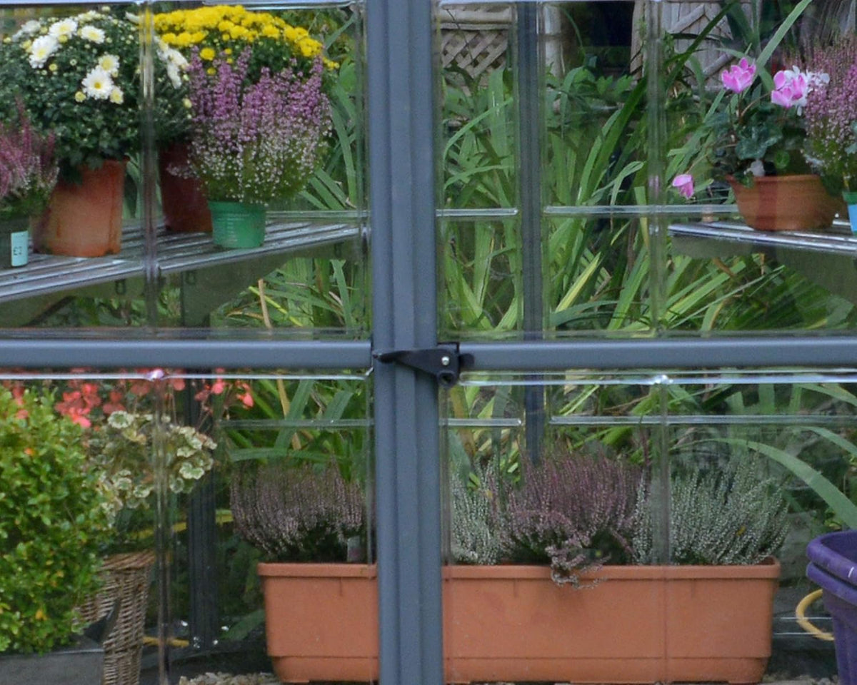 7' x 8' x 9' Gray Greenhouse I722792