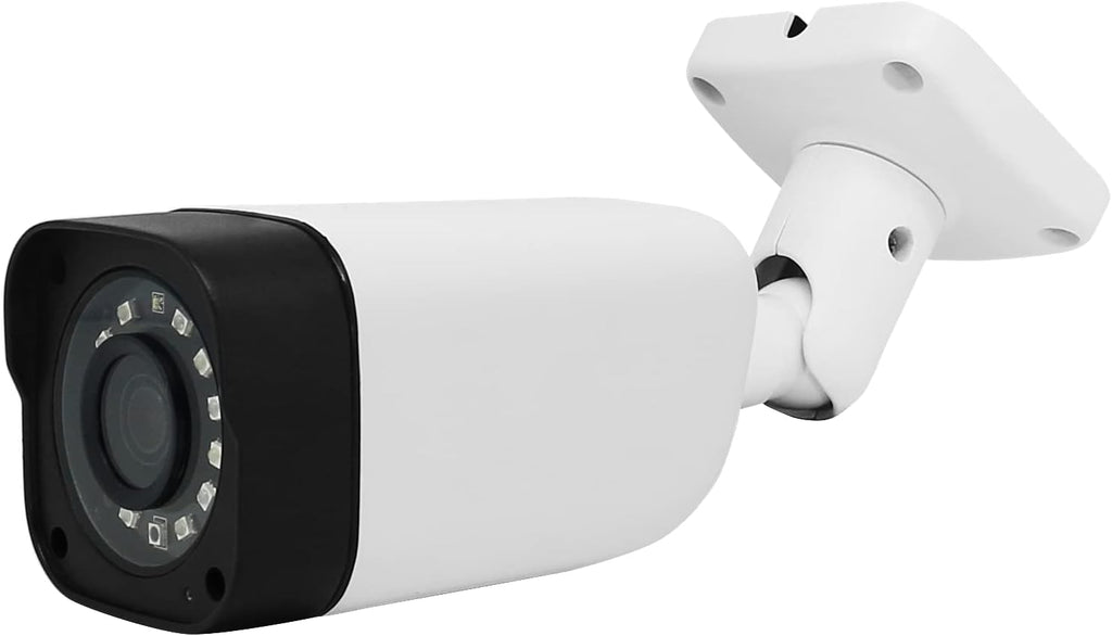 4K 8MP PoE IP Bullet Camera, 3.6mm Fixed Lens, H.265, IP66 Waterproof I45796