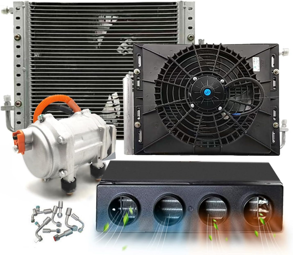 12V DC Under Dash Car Air Conditioner A90816