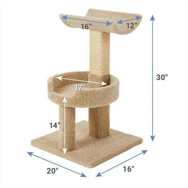 32-in Wooden Cat Tree B723
