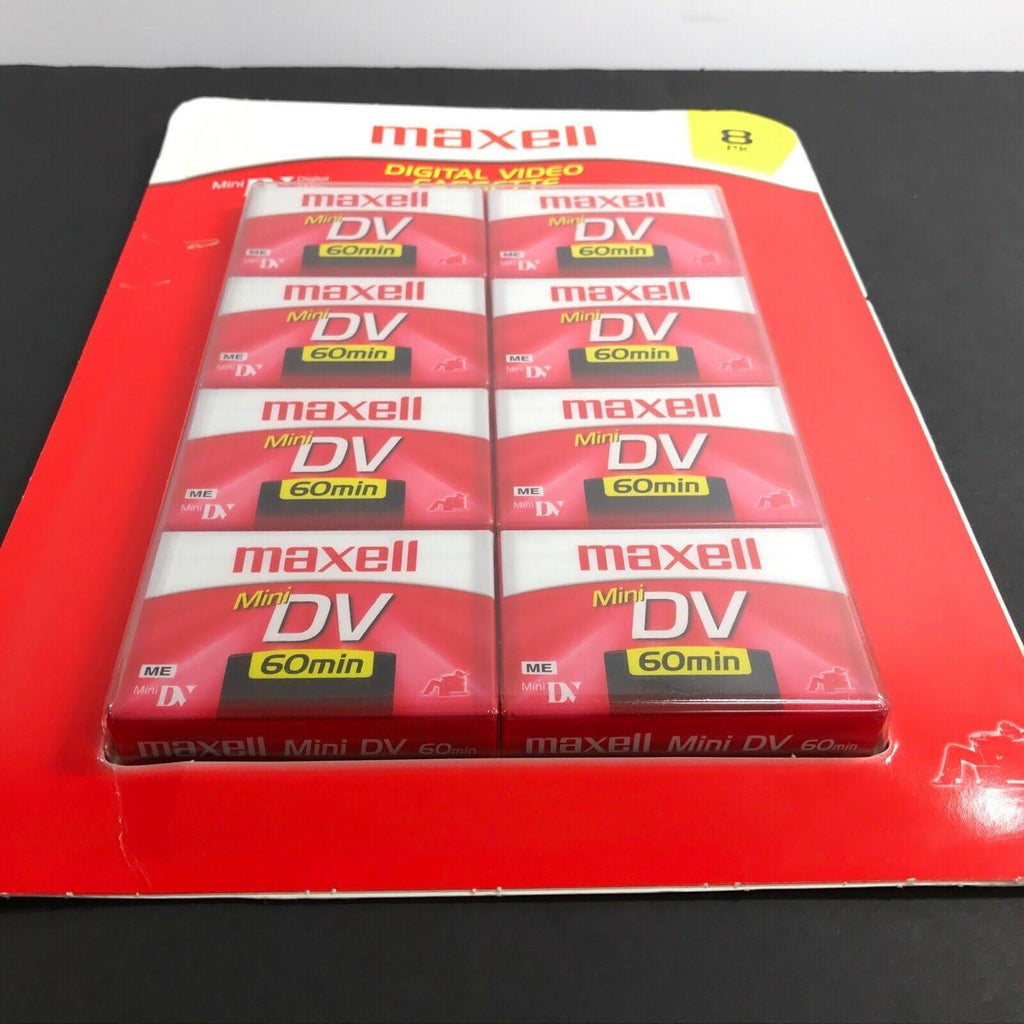 Mini DV 60min Digital Video Cassette 8 Pack V2462