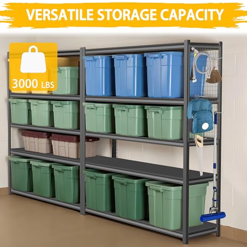 Heavy Duty 5-Tier Metal Standing Shelf Units K61432