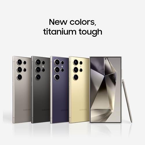 Unlocked Android Smartphone, 512GB, 200MP, 100x Zoom Cameras, S Pen, Titanium Gray U9208