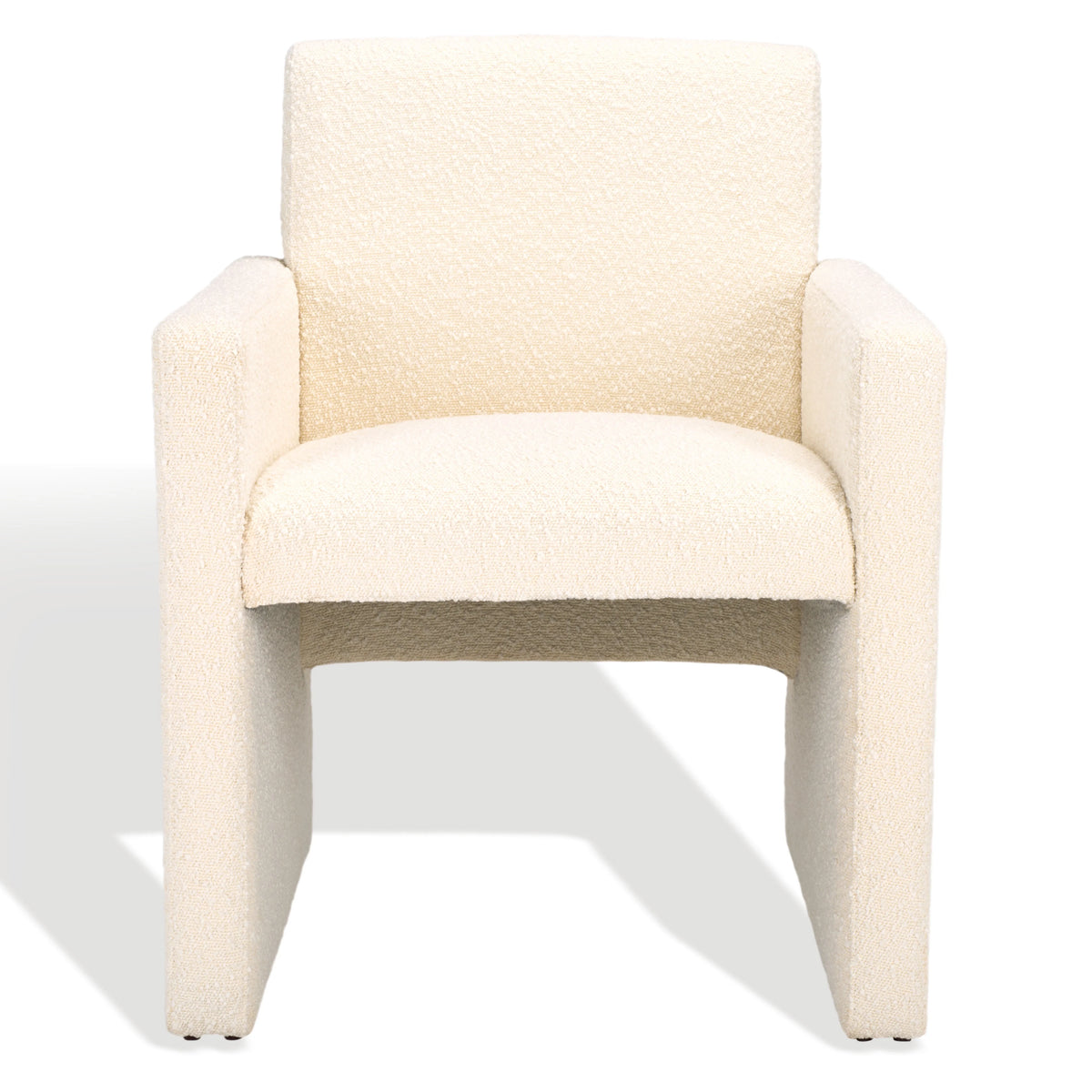 Ivory Boucle Dining Chair C790