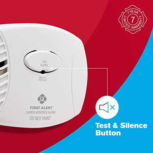 Plug-In Carbon Monoxide Detector with Battery Backup, White G54998