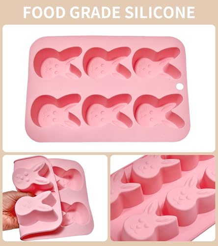 Easter Silicone Bunny Molds, 2 Pack F6437