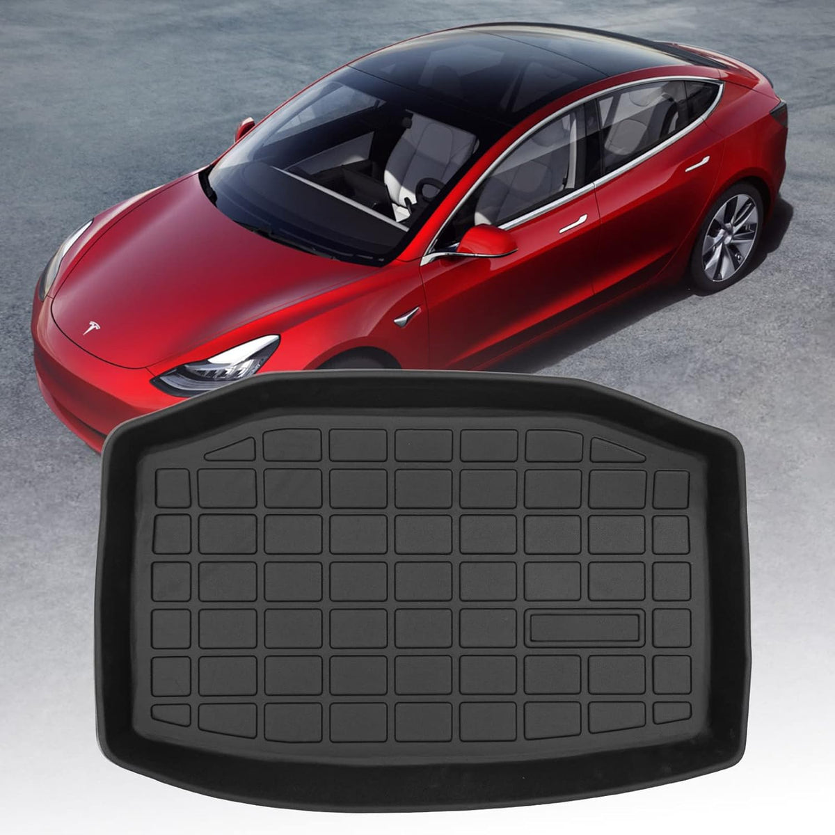 TPE Cargo Liner Trunk Mat for Tesla Model 3 O652